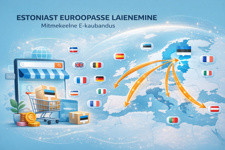 Eesti mitmekeelne e-kaubandus kuidas kohalikud brändid laienevad Euroopasse
